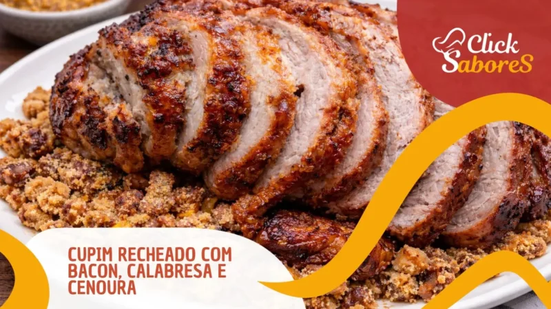 Cupim Recheado com Bacon, Calabresa e Cenoura