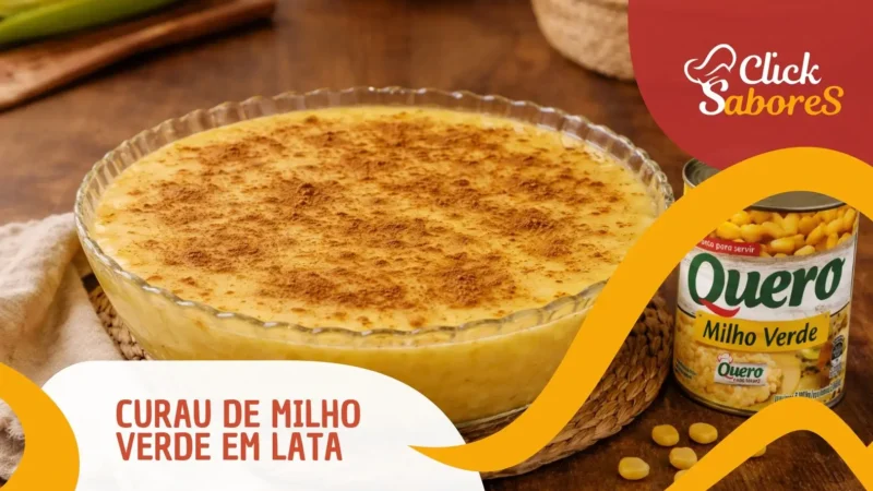 Curau de Milho Verde em Lata