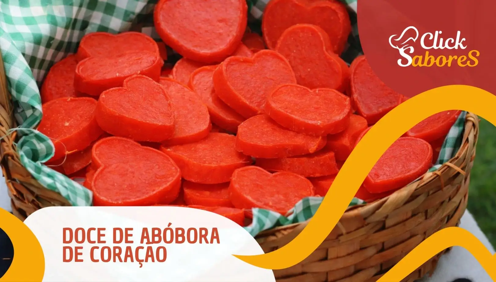 Doce de Abóbora de Coração