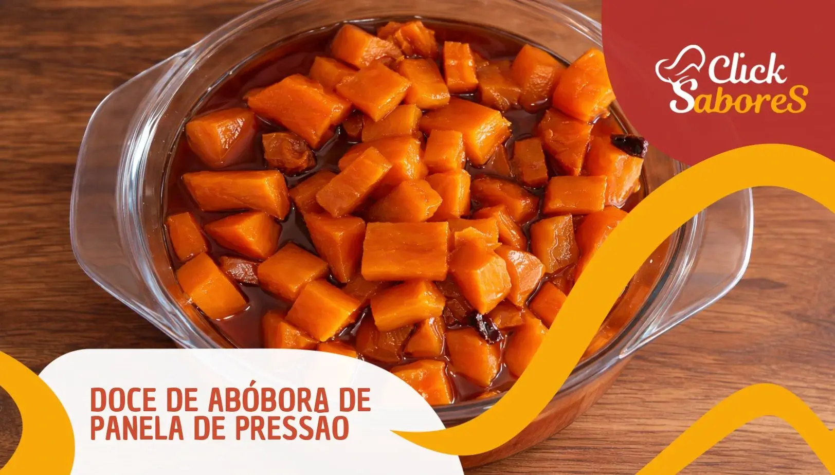 Doce de Abóbora de Panela de Pressão