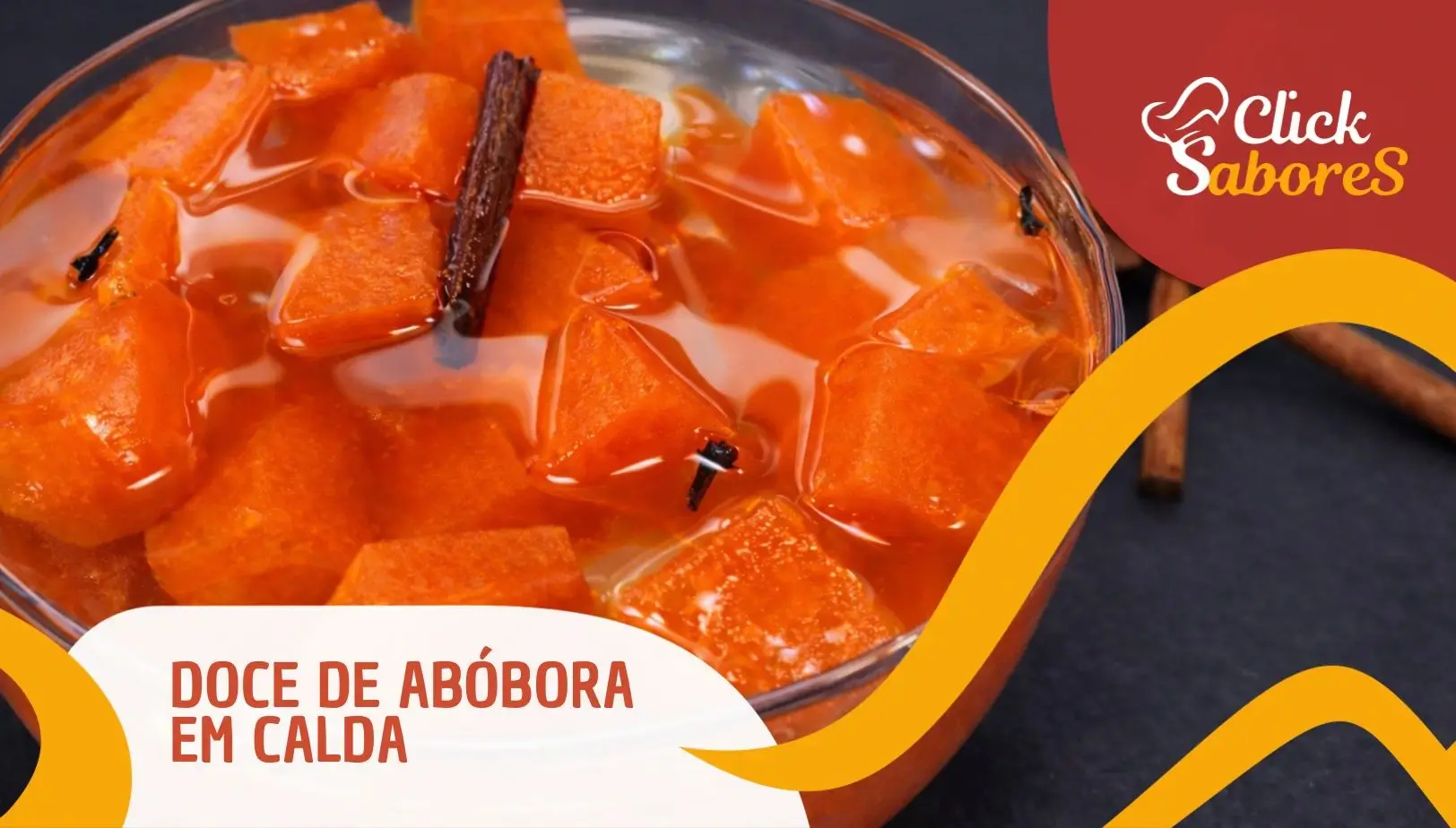 Doce de Abóbora em Calda