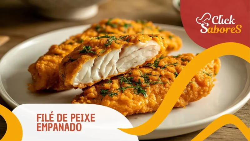 Filé de Peixe Empanado