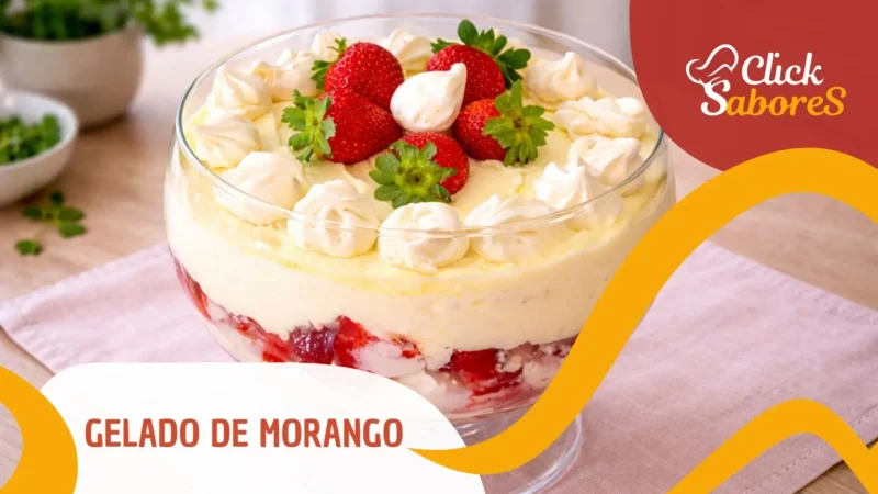 Gelado de Morango