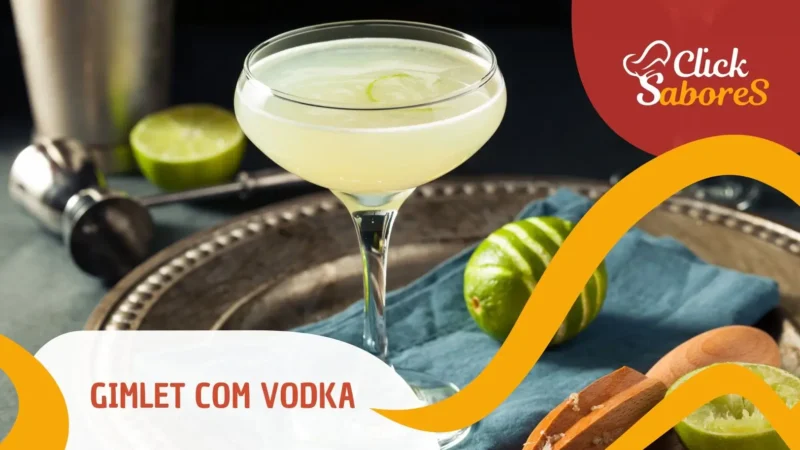 Gimlet com Vodka
