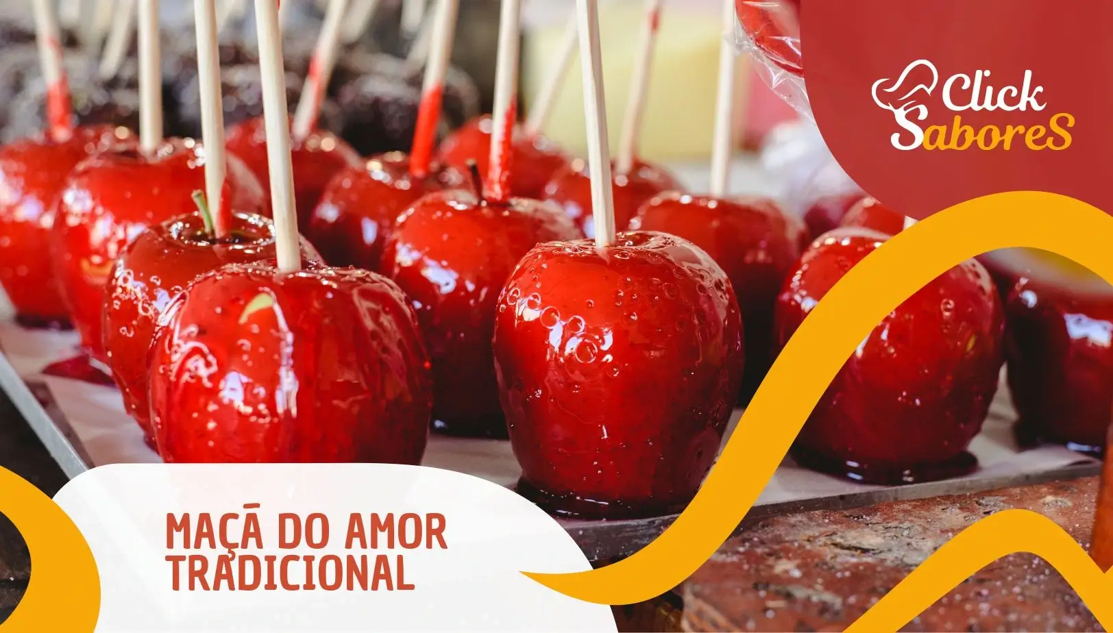 Maçã do Amor Tradicional