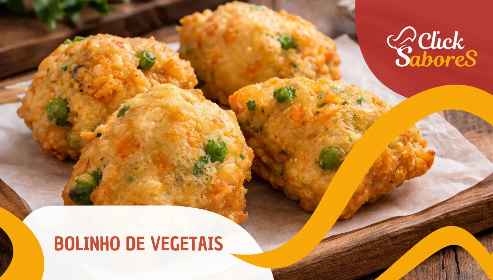 Bolinho de Vegetais