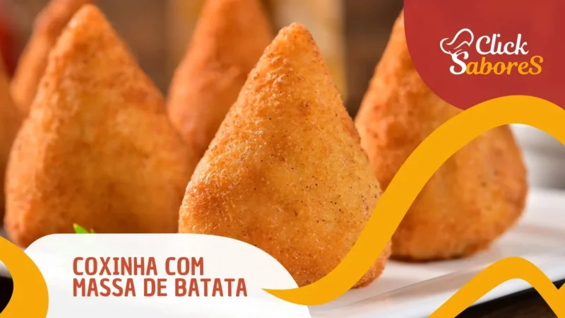 Coxinha com Massa de Batata