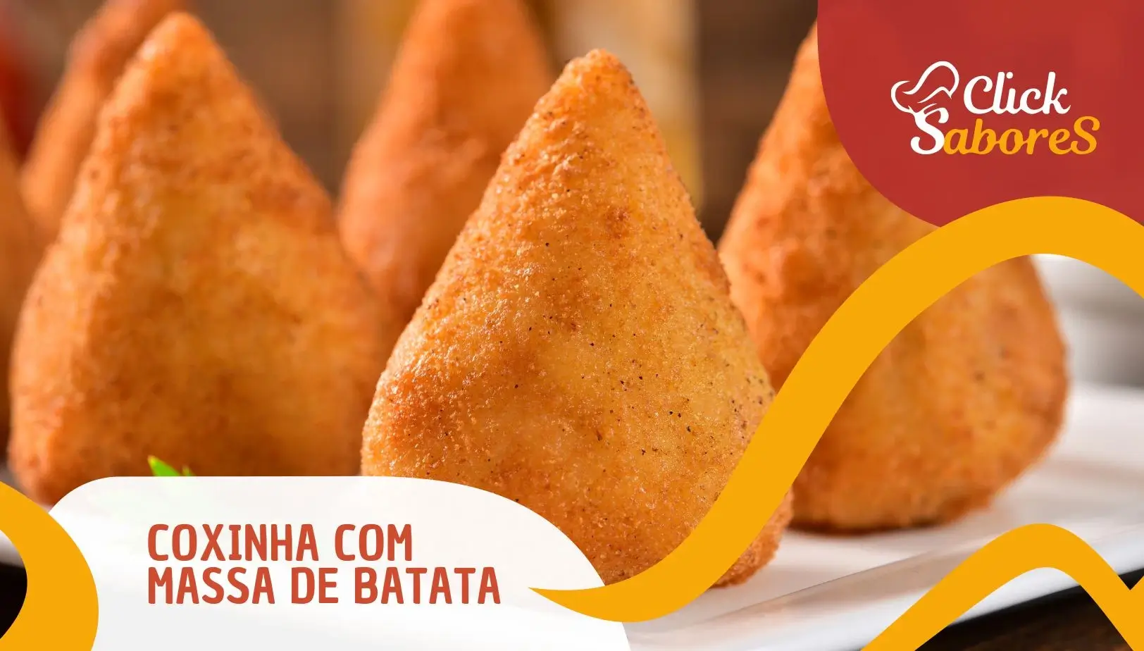 Coxinha com Massa de Batata
