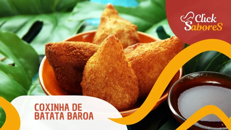 Coxinha de Batata Baroa