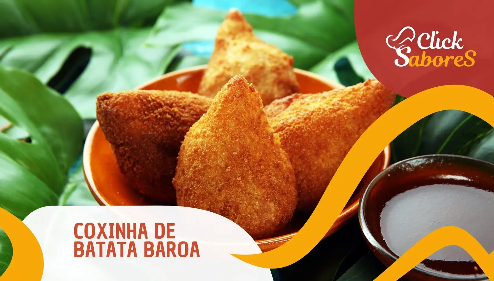 Coxinha de Batata Baroa