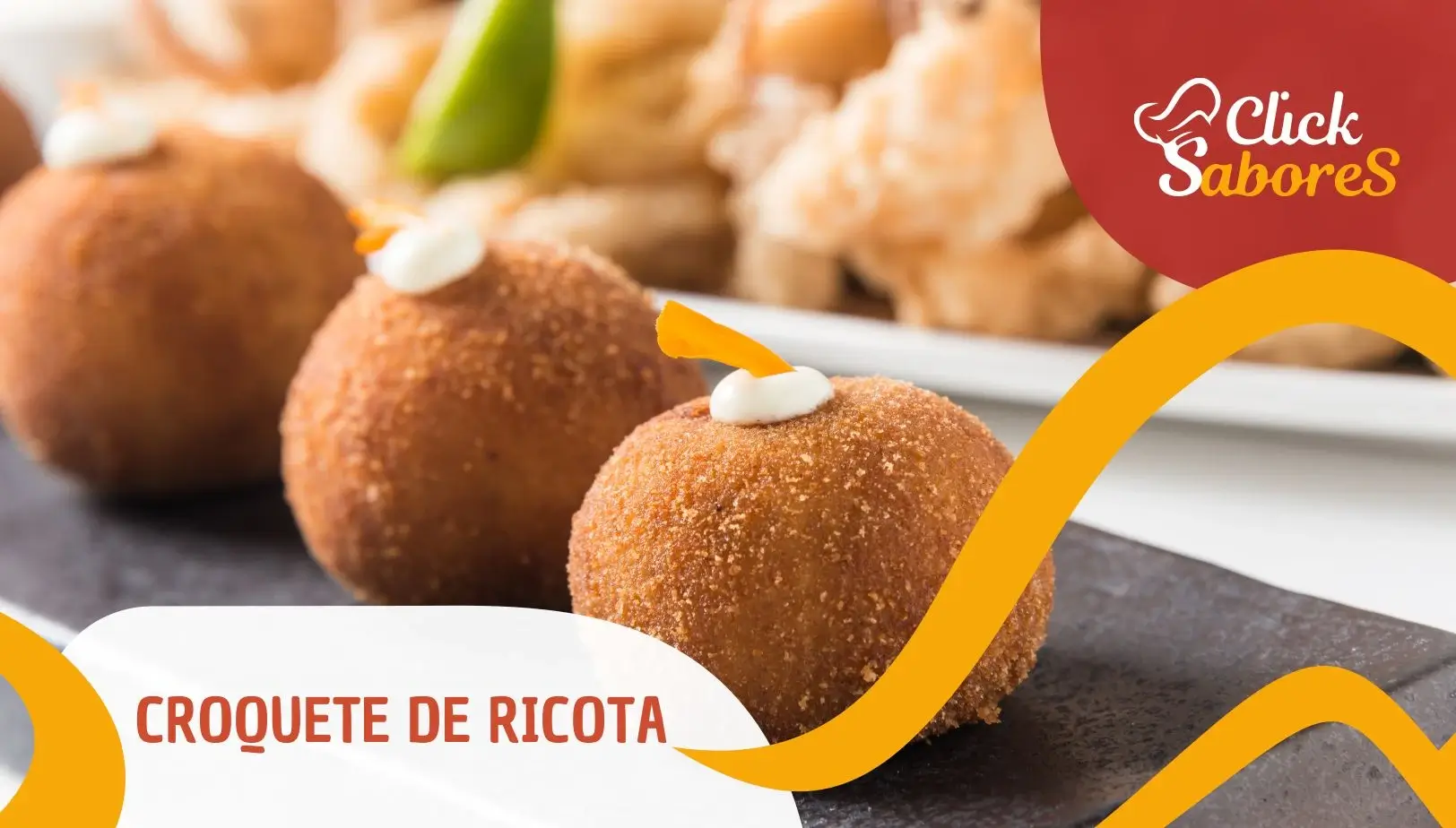 Croquete de Ricota