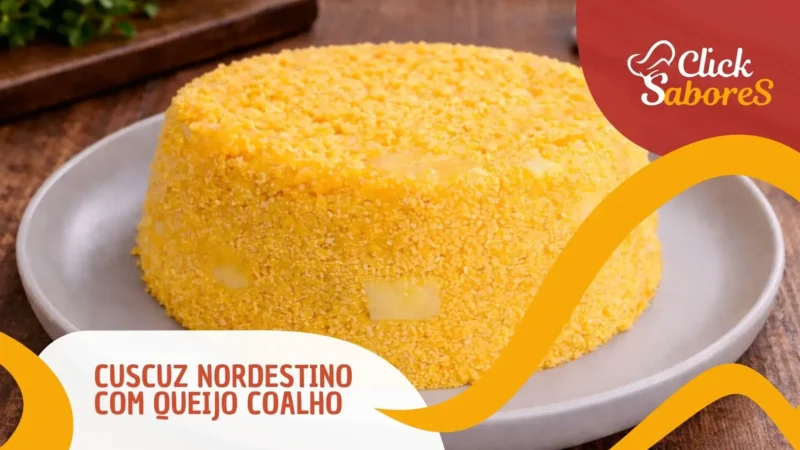 Cuscuz Nordestino com Queijo Coalho