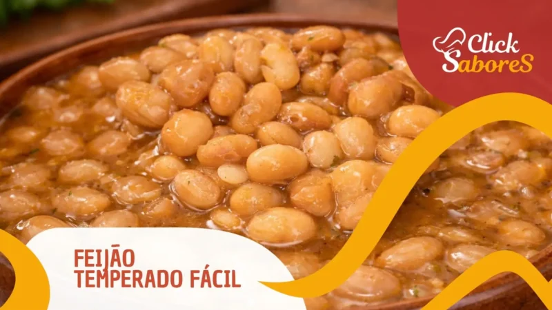 Feijão Temperado Fácil