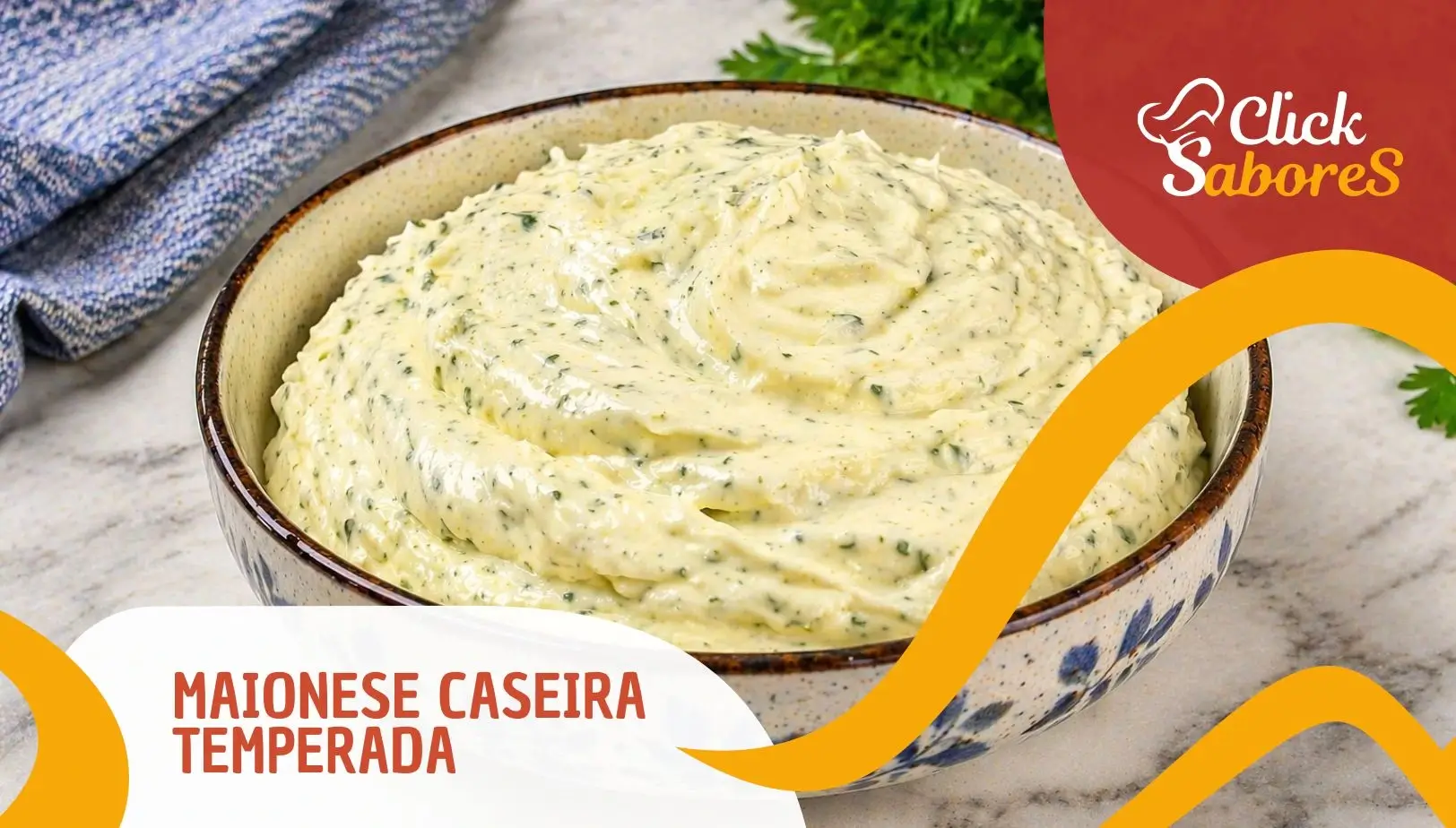 Maionese Caseira Temperada