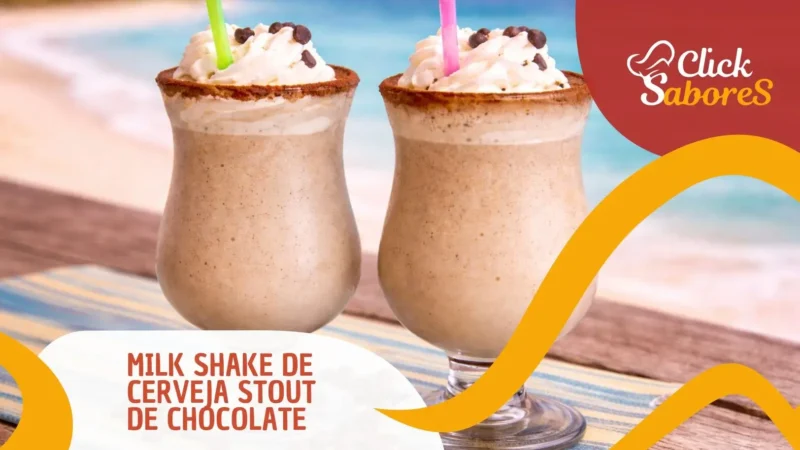 Milk Shake de Cerveja Stout de Chocolate