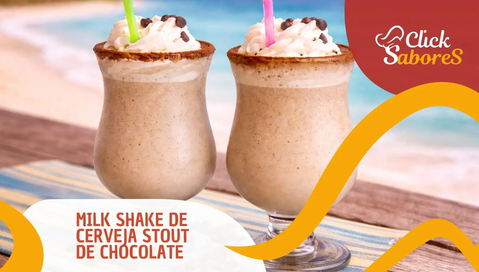 Milk Shake de Cerveja Stout de Chocolate