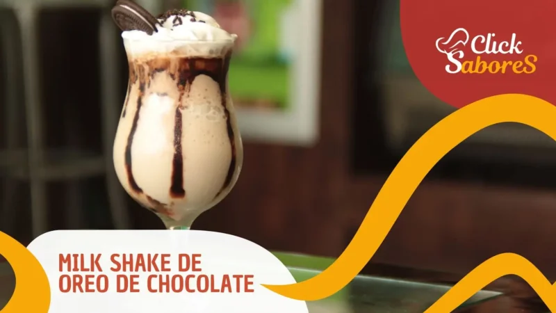 Milk Shake de Oreo de Chocolate
