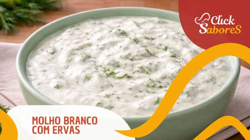 Molho Branco com Ervas