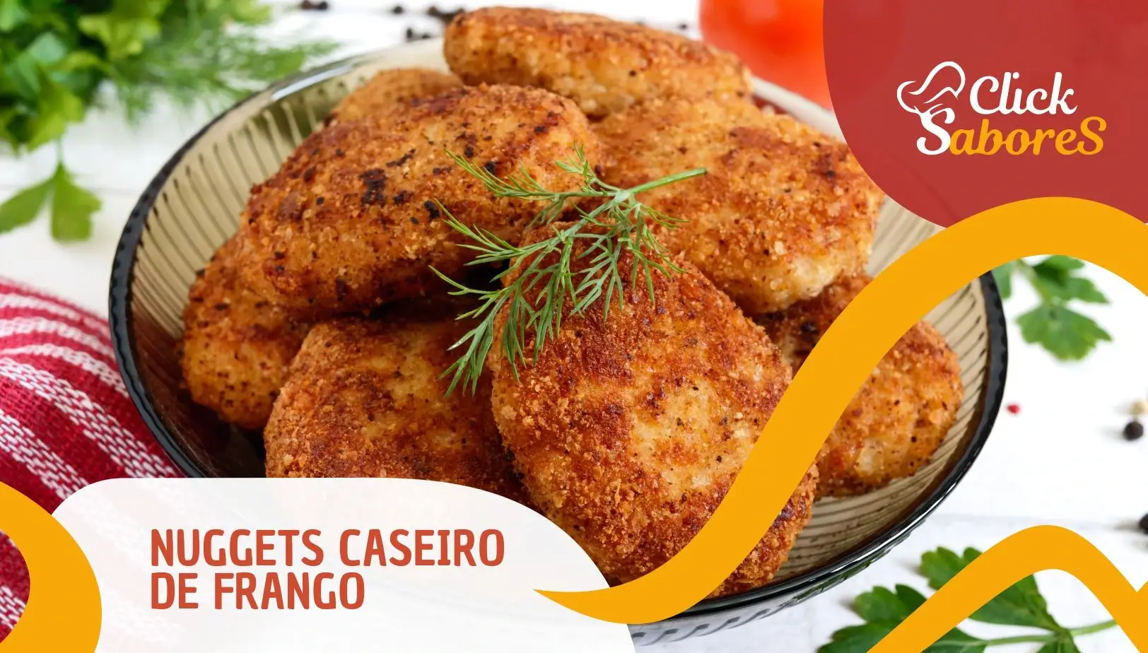 Nuggets Caseiro de Frango