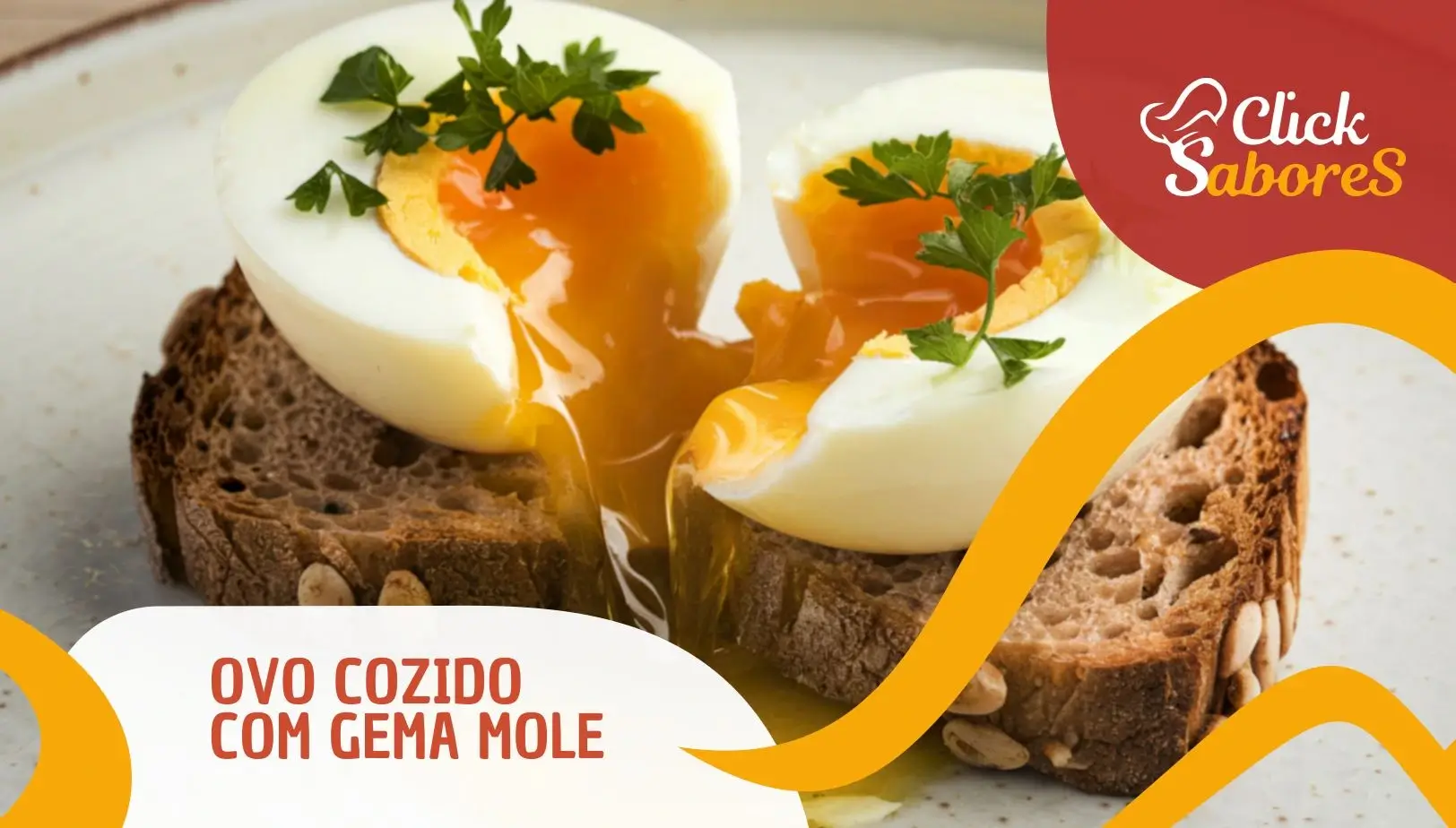 Ovo Cozido com Gema Mole