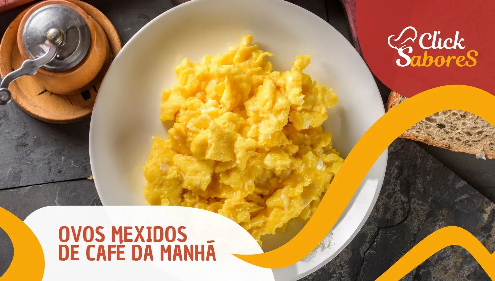 Ovos Mexidos de Café da Manhã