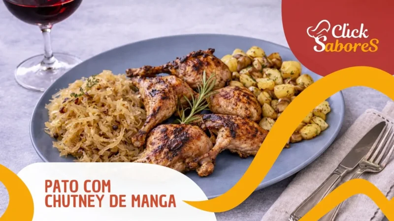 Pato com Chutney de Manga