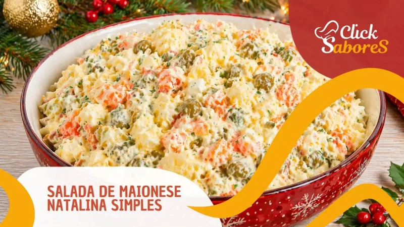 Salada de Maionese Natalina Simples