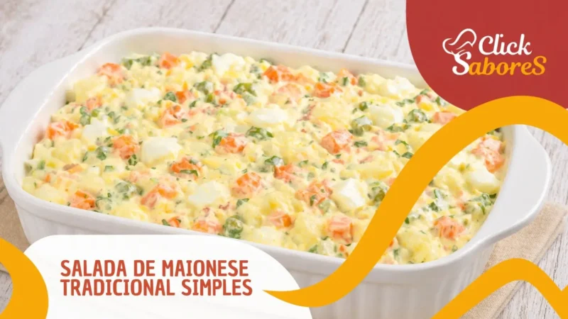 Salada de Maionese Tradicional Simples