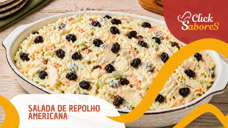 Salada de Repolho Americana