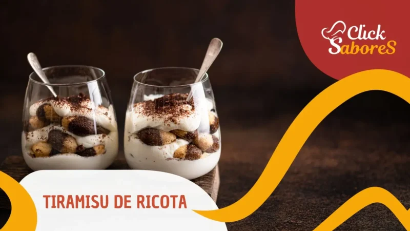 Tiramisu de Ricota