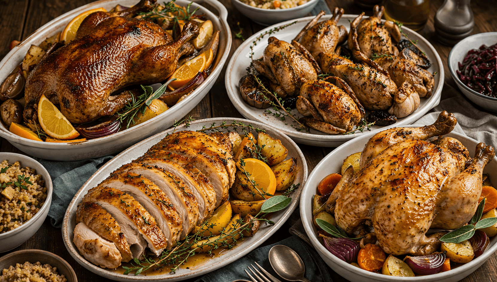 Aves Especiais na Cozinha: Receitas de Pato, Codorna e Galinha da Angola