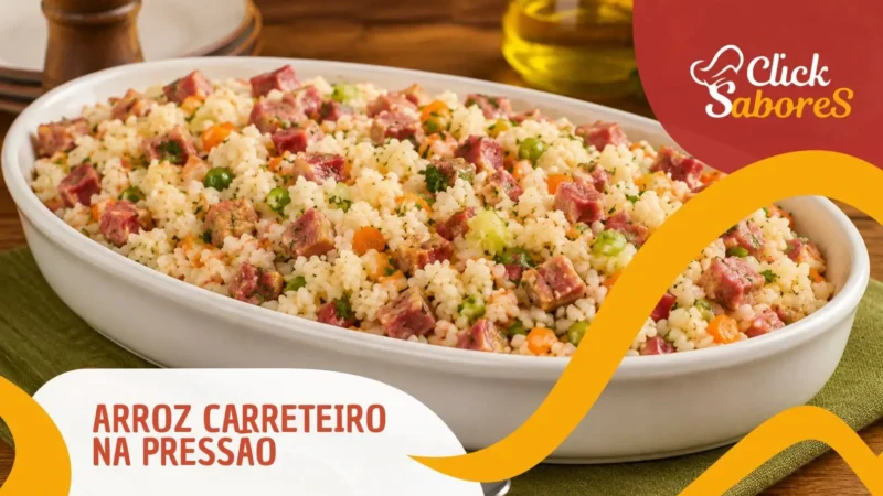 Arroz Carreteiro na Pressão