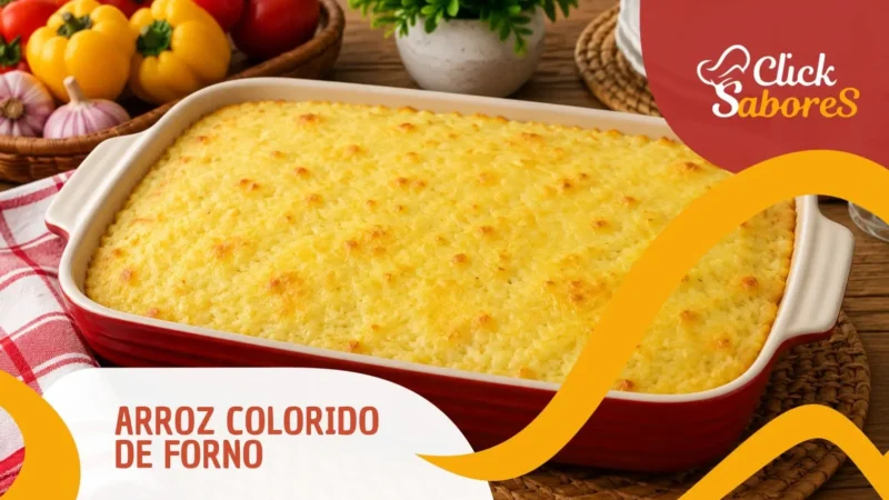 Arroz Colorido de Forno