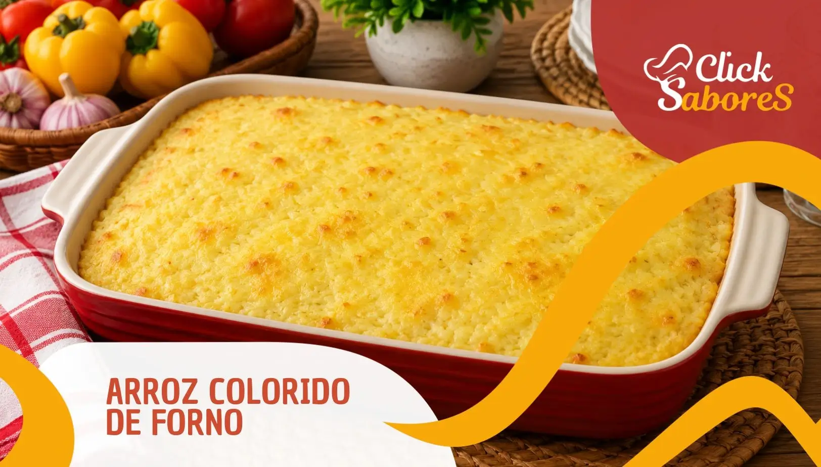 Arroz Colorido de Forno