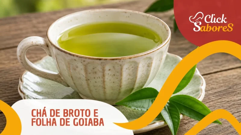 Chá de Broto e Folha de Goiaba