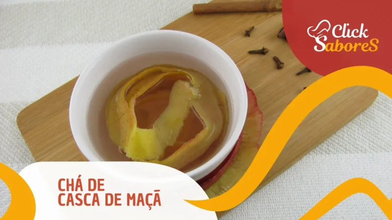 Chá de Casca de Maçã