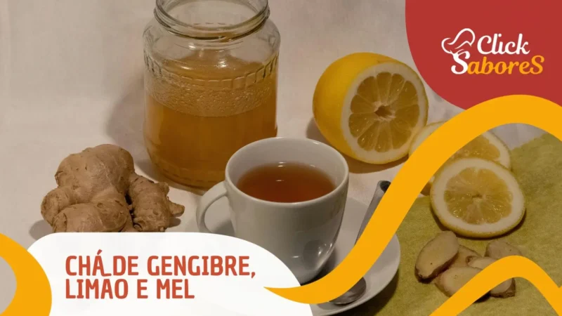 Chá de Gengibre, Limão e Mel