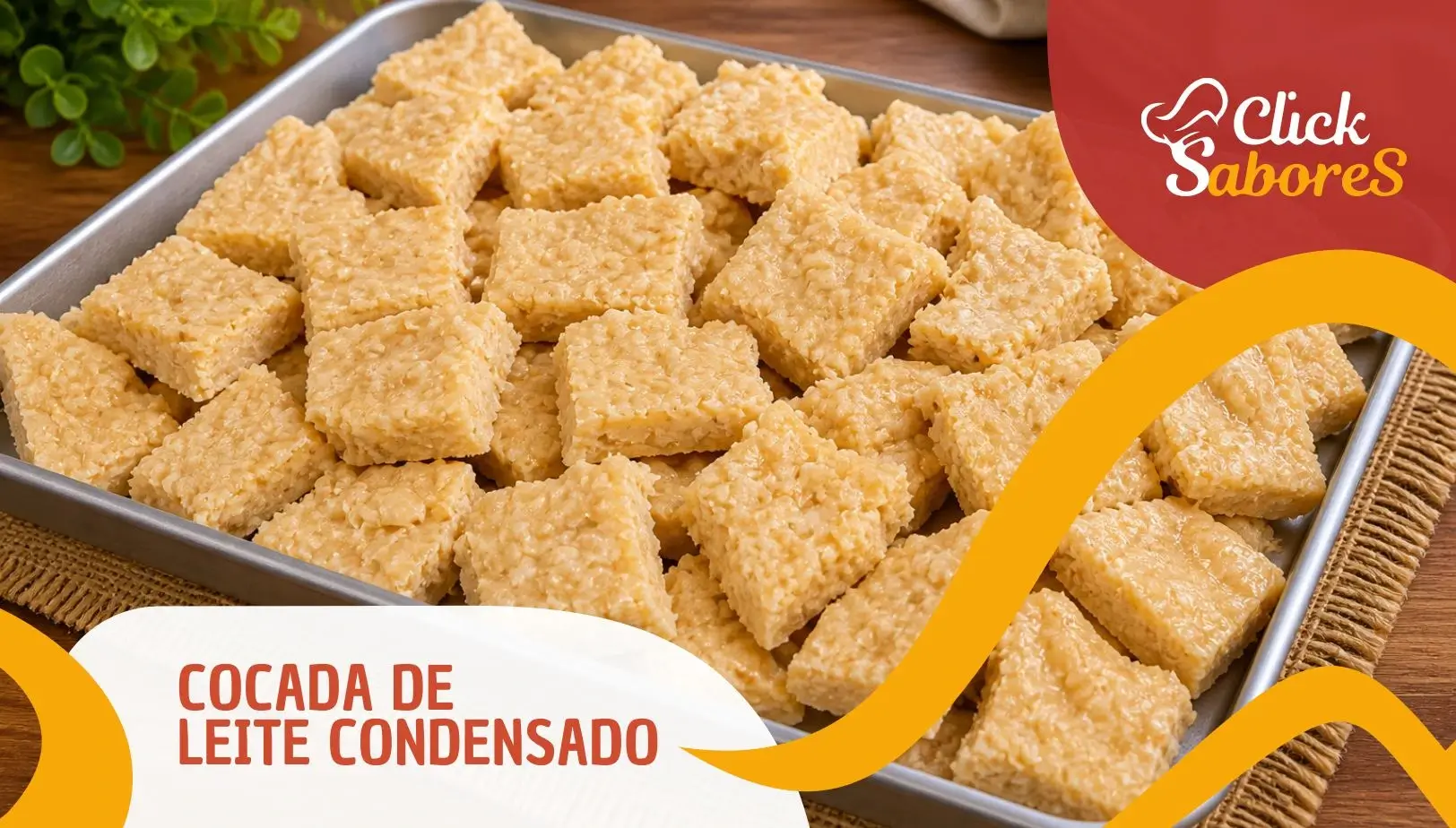 Cocada de Leite Condensado