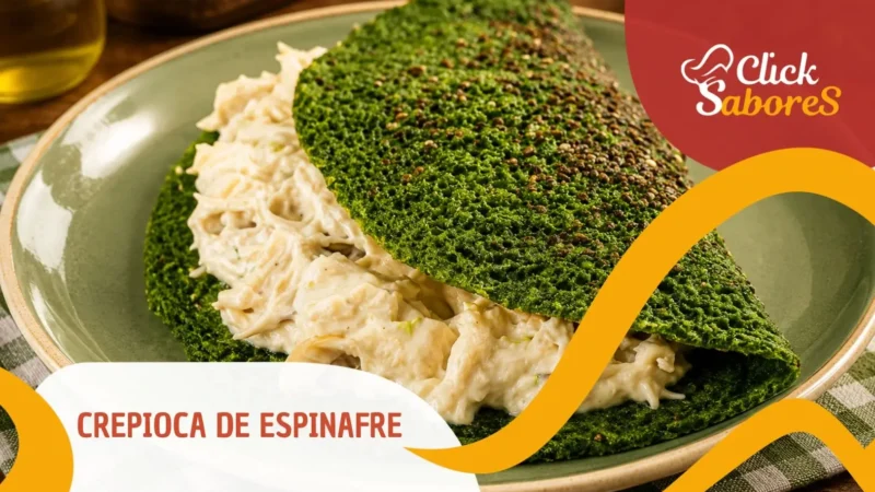 Crepioca de Espinafre