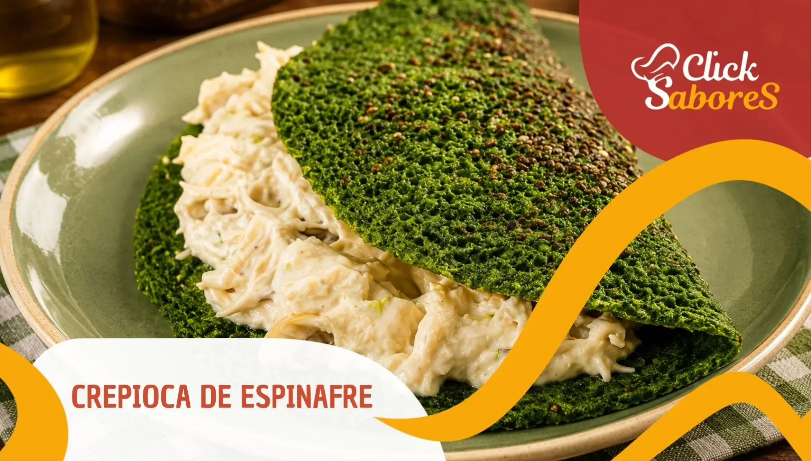Crepioca de Espinafre