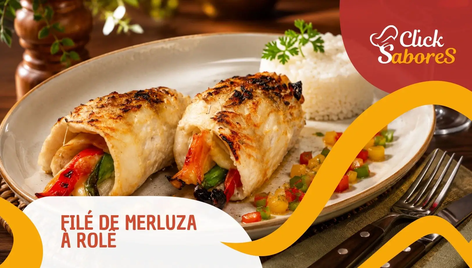 Filé de Merluza à Rolê