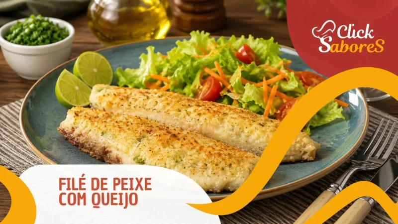 Filé de Peixe com Queijo