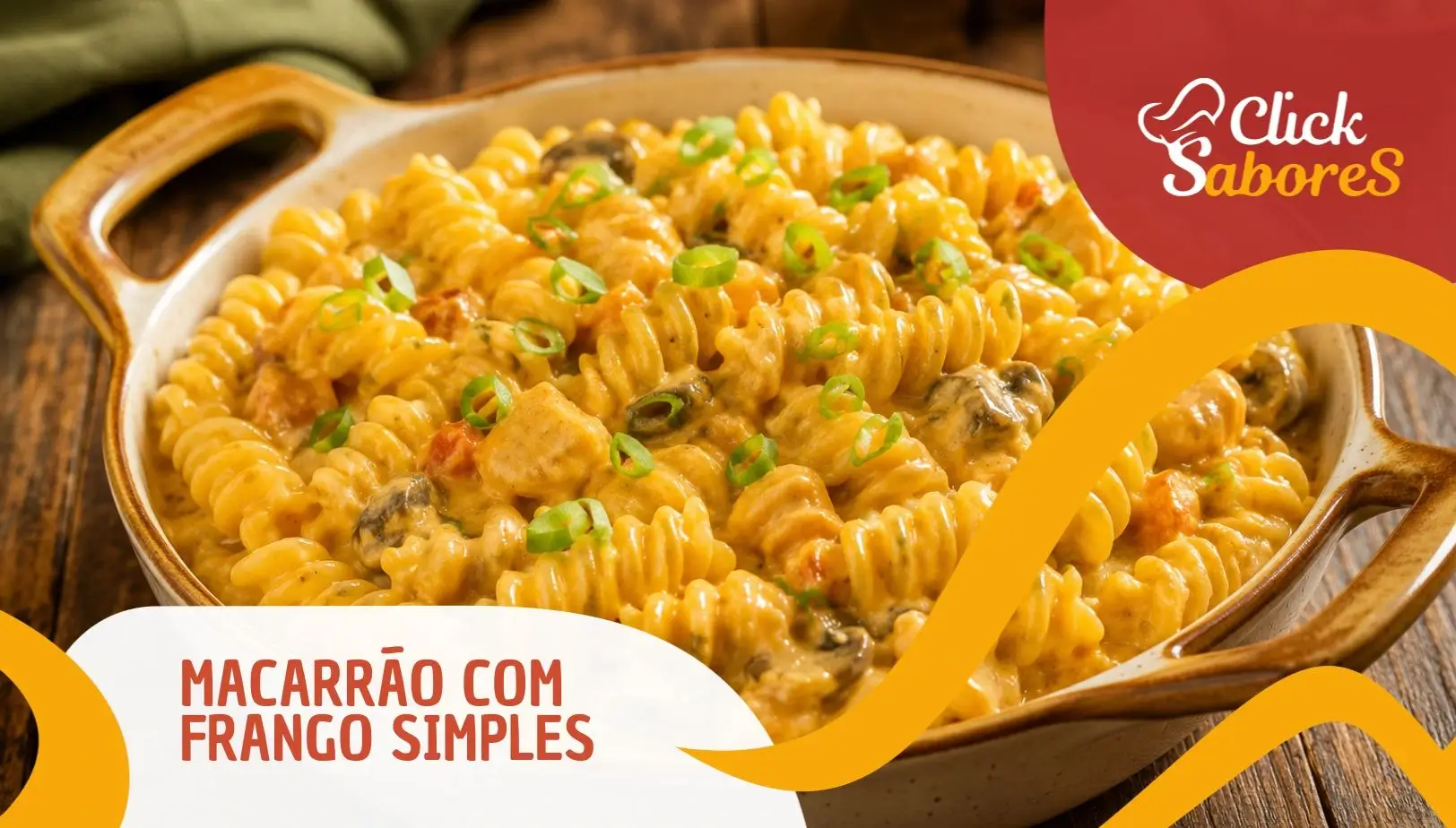 Macarrão com Frango Simples
