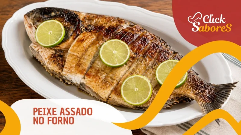 Peixe Assado no Forno