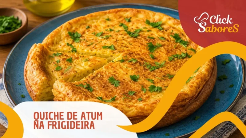 Quiche de Atum na Frigideira