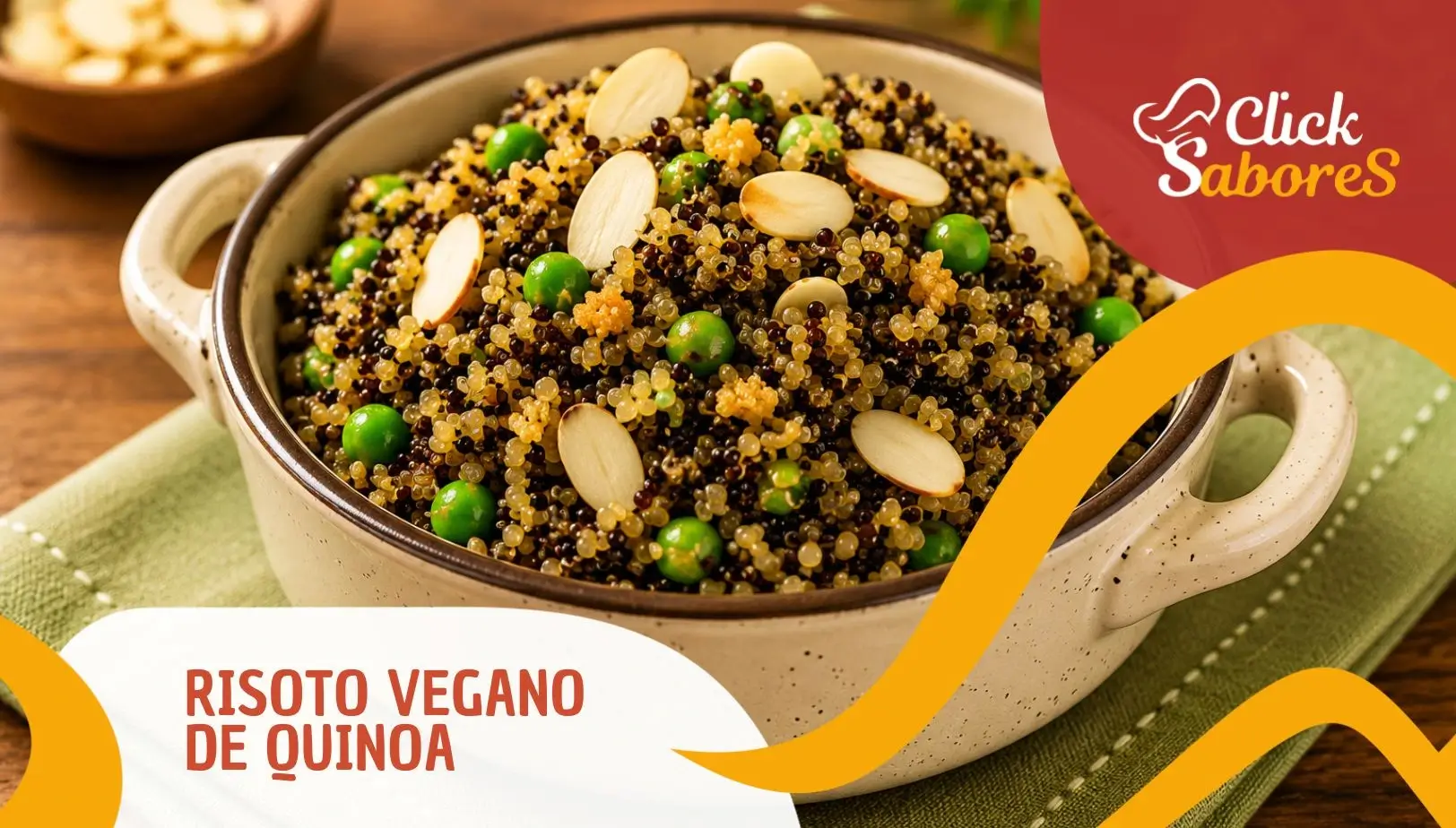 Risoto Vegano de Quinoa