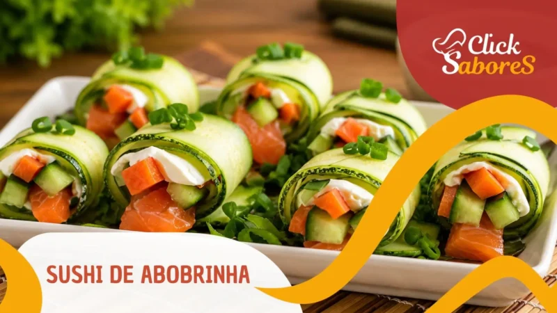 Sushi de Abobrinha