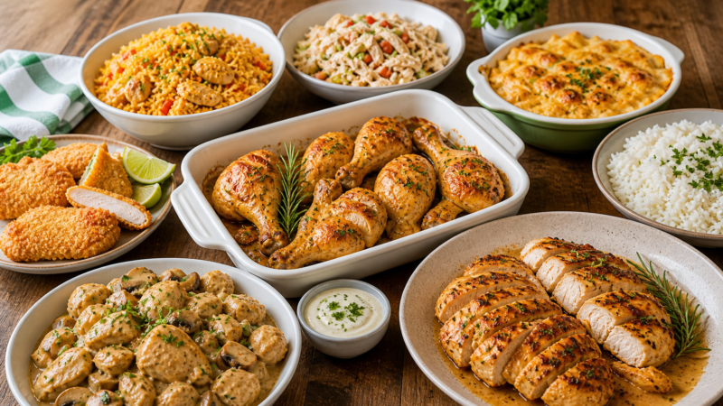 Receitas de Frango: as melhores opções para todos os gostos