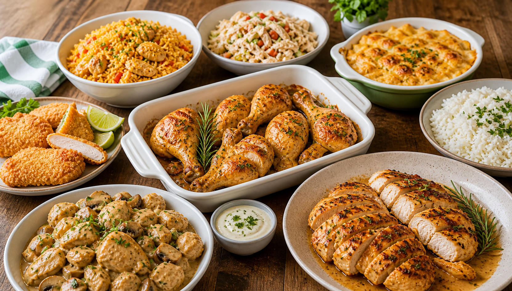 Receitas de Frango: as melhores opções para todos os gostos