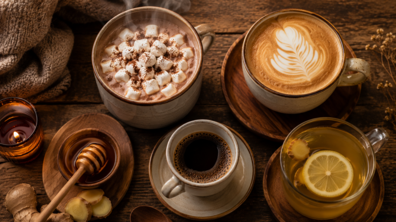 Bebidas Quentes: Receitas Reconfortantes para os Dias Frios
